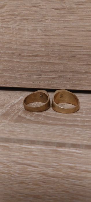 Męskie sygnety 2 szt.