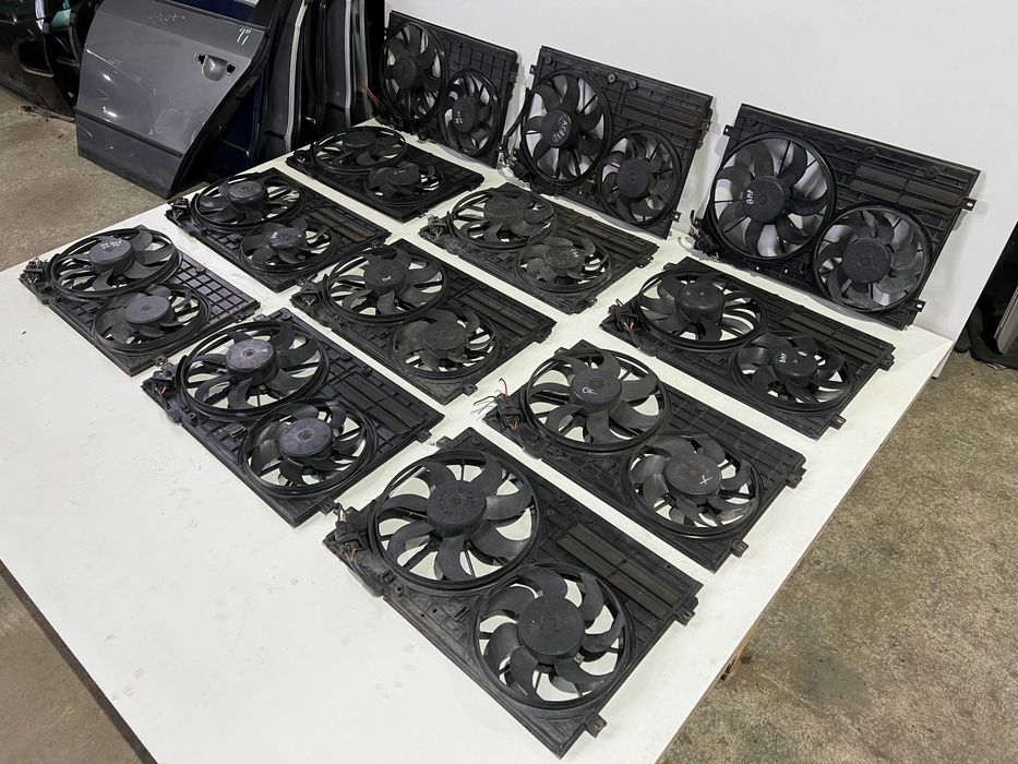 вентилятор пассат б6 б7 сс Golf 5 Touran вентилятор радиатора шкода а5