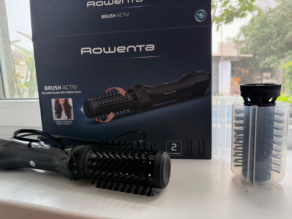 фен щітка щетка стайлер дайсон сушилка Rowenta 2 in 1