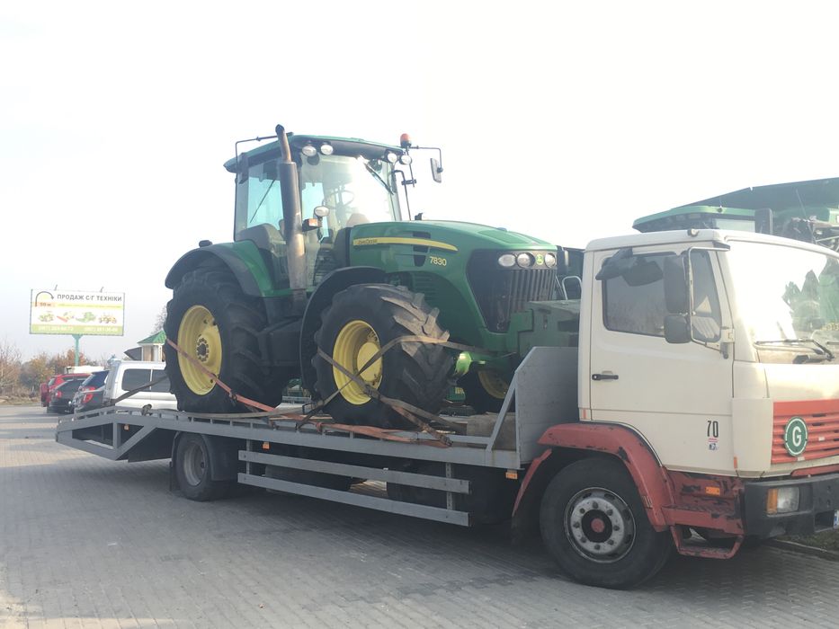Перевезення сільхозтехніки та негабаритного вантажу
