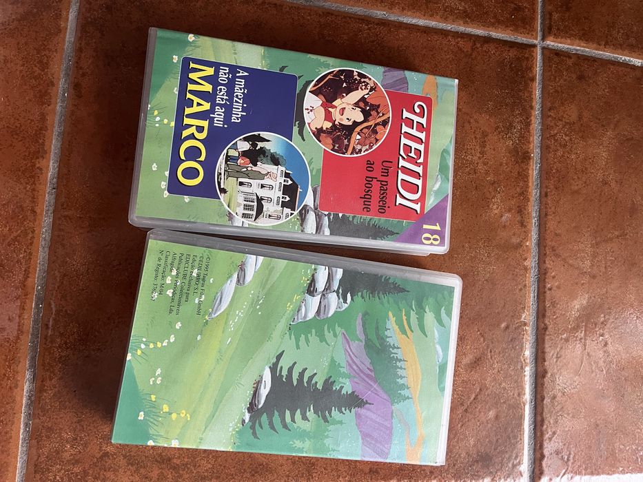 Cassetes Coleção Heidi 18 volumes