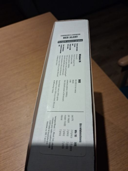 Command conqer red alert Big box PL . Gry pc  gra komputerowa retrl