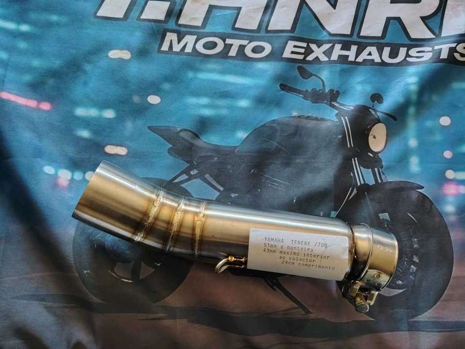 Tubos redutores de escape curva p moto varios modelos e diametros etc