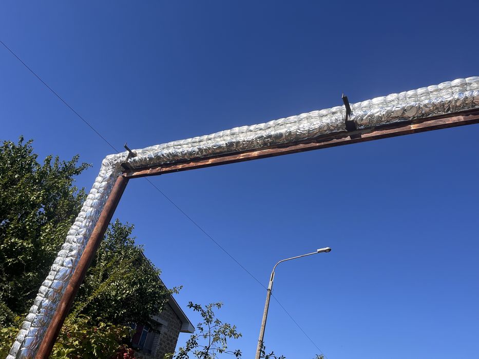 Професійно утеплю ваші труби. Ізоляція. Утеплення. Метало покриття .