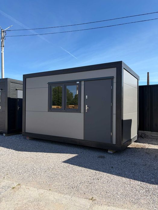 Kontener biurowy Pawilon z płyty PIR 120mm Pawilon usługowy Kontener handlowy PRODUCENT