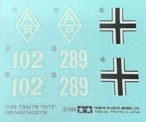 Modelismo, T-34/76 ChTZ , Tamiya escala 1:35