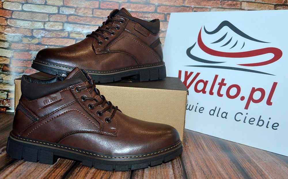 HIT- Sztyblety męskie zimowe. Najmodniejsze w tym sezonie Rozm: 42