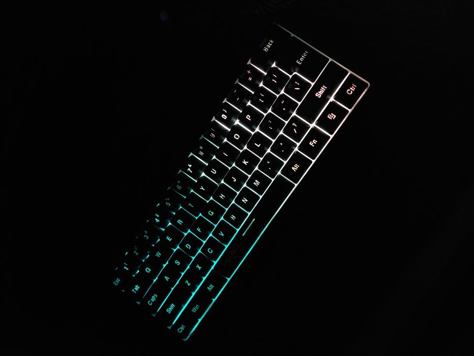 61-Key RGB Keyboard64750735353346123