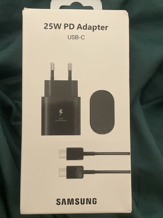 Ładowarka oryginalna Samdung 25w z przewodem 1m/3A box