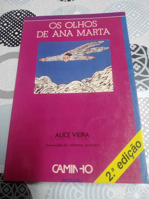 Livro "os olhos de Ana Marta" de Alice vieira
