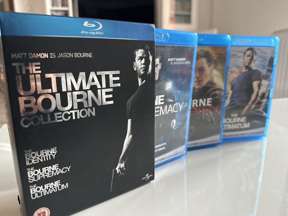 Trilogia the Bourne em bluray legendas PT
