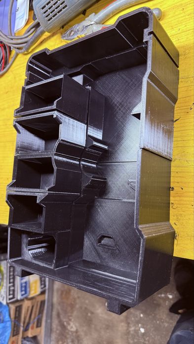 Molde para caixa milwaukee packout para m12 arebitadeira