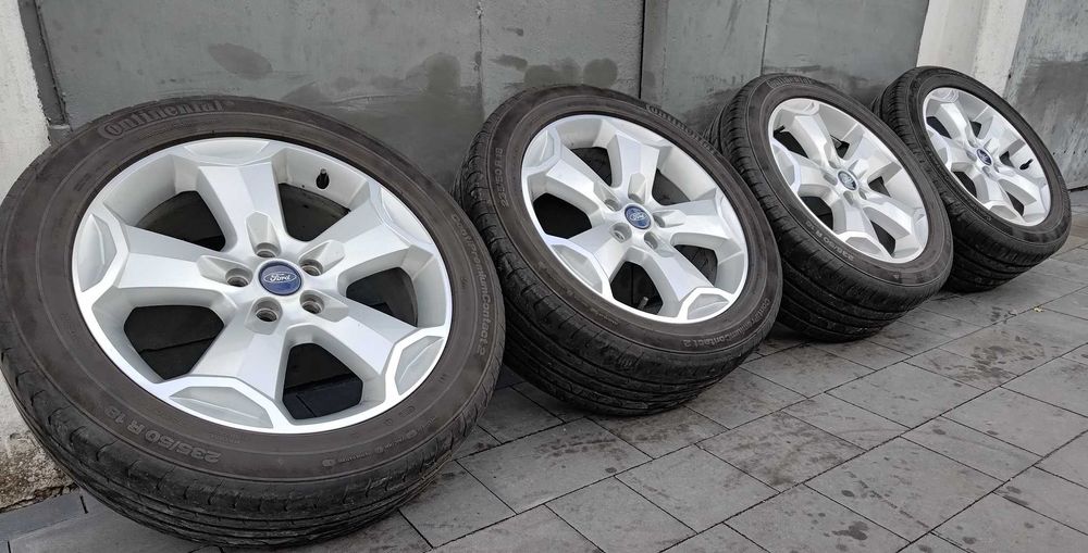 Oryginalne alufelgi FORD Kuga 18 cali 5x108 VOLVO Jaguar opony letnie