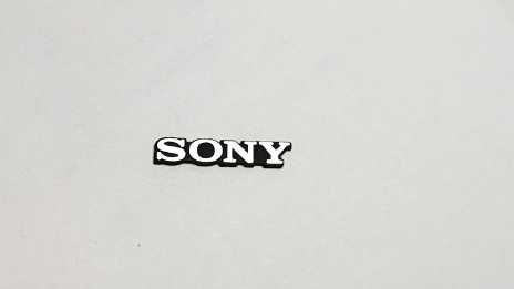Nowy przyklejany znaczek SONY logo