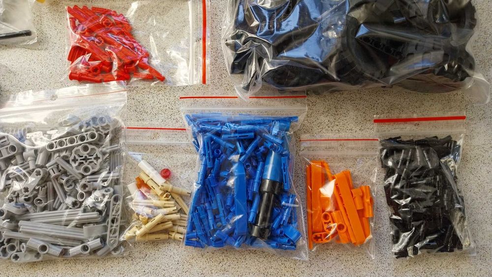 Lego Technic 42053 koparka Volvo EW160E