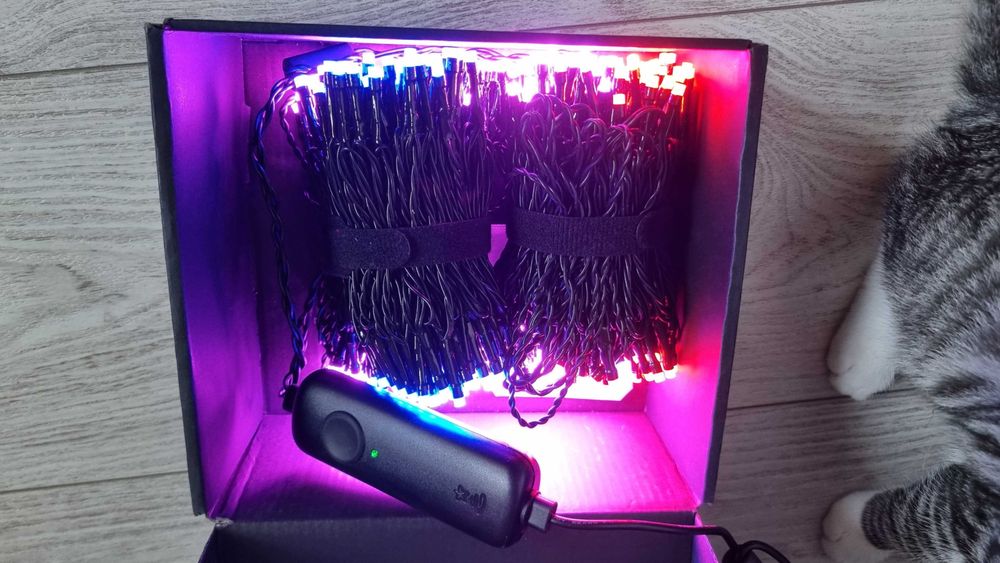 Lampki choinkowe - Twinkly strings 400 - 2 generacja