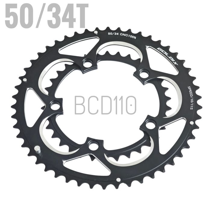 Zębatki 50/34 BCD110 napęd korba zębatka kompakt gravel BCD 110 50t