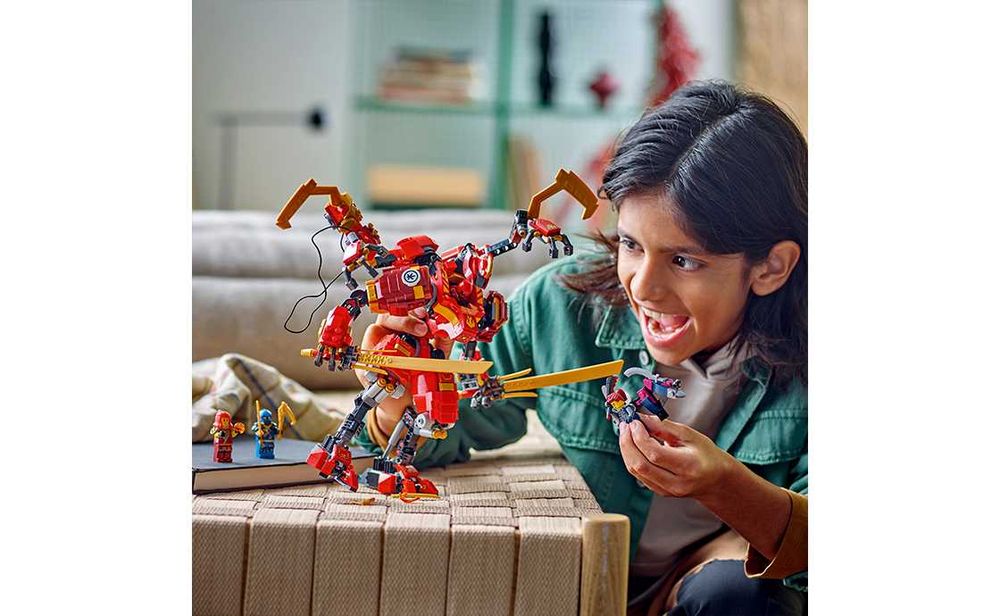 Lego Ninjago 71812 Механический альпинист-ниндзя Кая. В наличии: 4