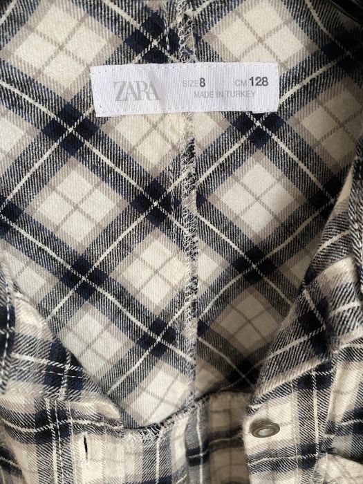 Koszula dziewczęca Zara r. 128 jak nowa