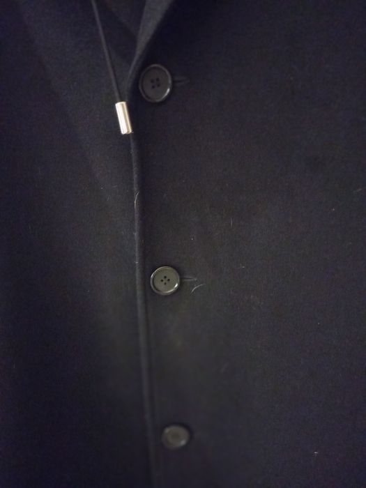 Płaszcz kurtka czarna M-L 182 cm  elegancki młodzieżowy Jak Nowy