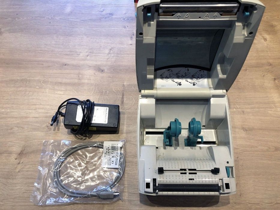 Термопринтер Zebra LP2844 c USB и LAN (Ethernet, изернет) портами