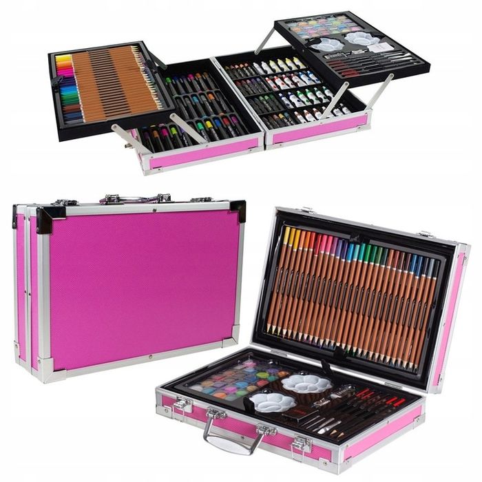 Zestaw Artystyczny Do Malowania Walizka 145el C023
