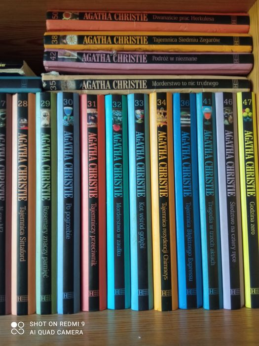 Agatha Christie - bogata kolekcja powieści kryminalnych - 44 książki