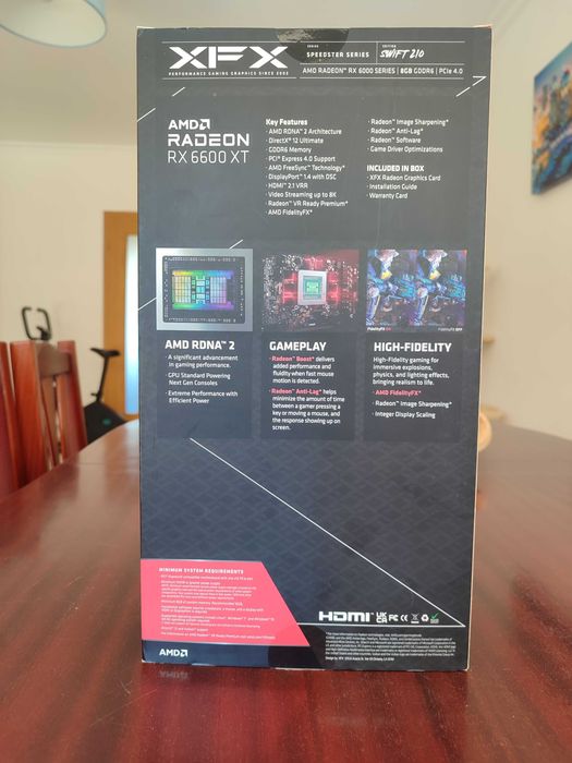 Placa Gráfica AMD RADEON RX 6600 XT