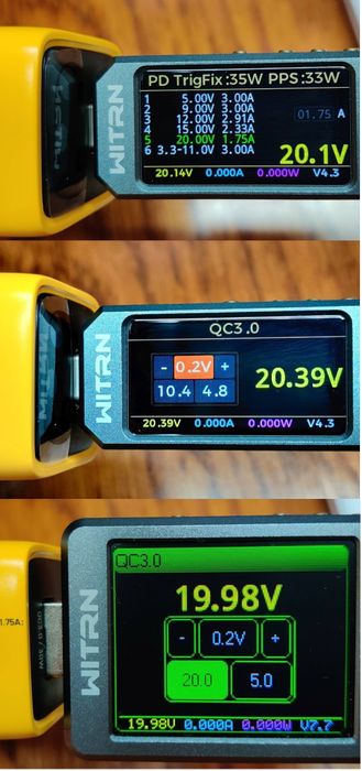 топова GAN usb зарядка 35w pd3 qc4 asometech блок питания живлення