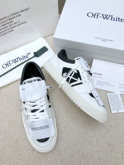 OFF-white кеды мужские белые унисекс кожаные оригинал скороходы