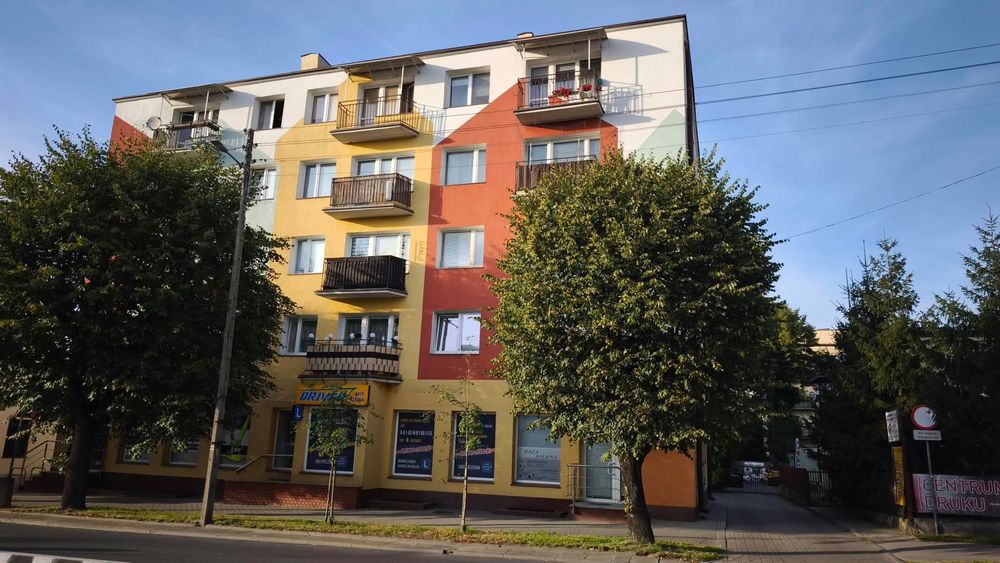 Na sprzedaż 2 pokojowe mieszkanie Kutno ścisłe centrum, 43m2, III p bezpośrednio hipoteka