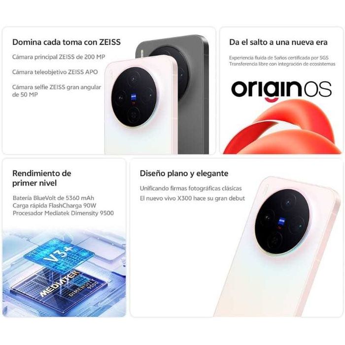 Vivo X300 5G 16GB/512GB Versão Global -  Preto - Como Novo