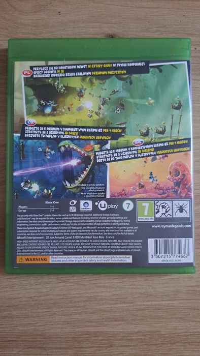 Rayman Legends Xbox One PL (stan 5/6)