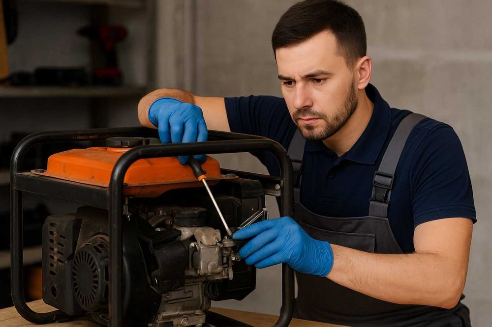 Ремонт генераторів, зарядних станцій,бензопил, шліфмашин, перфораторів