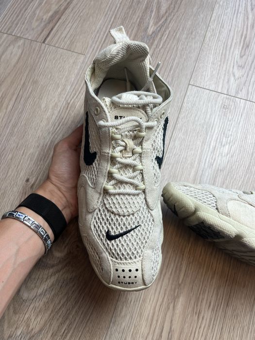 Stussy × Nike Air Zoom Spiridon CG 2 Nike Air Zoom Spiridon Cage 2 Stussy Black (CQ5486-001) - APLUG.PL