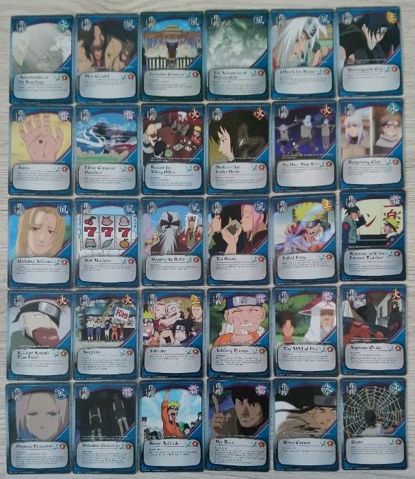 Karty do gry Naruto CCG, karty Mission