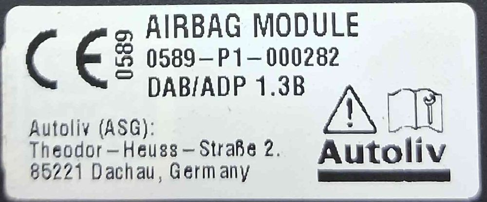 Airbag Volante 0589-P1-000282 - HYUNDAI TUCSON