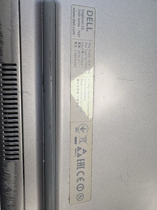 Dell inspiron 15 7537