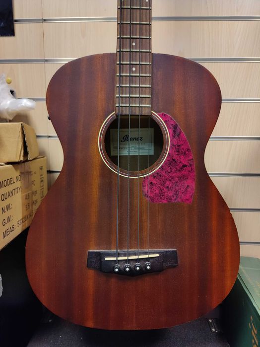 Baixo Semi Acústico Ibanez PCBE12MH-OPN  (Como Novo)