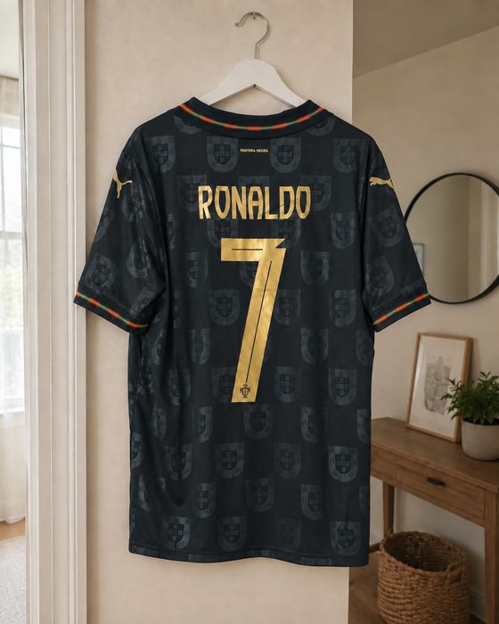 Camisola Portugal Pantera Negra Ronaldo 7