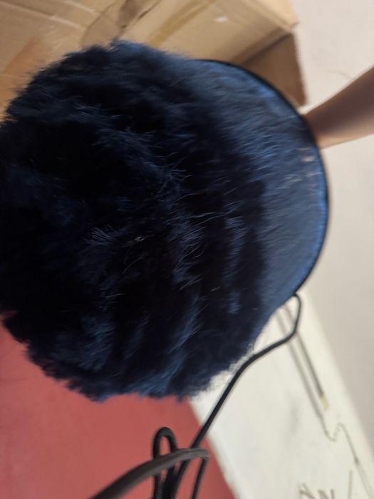 Lampa wisząca niebieska granatowa
