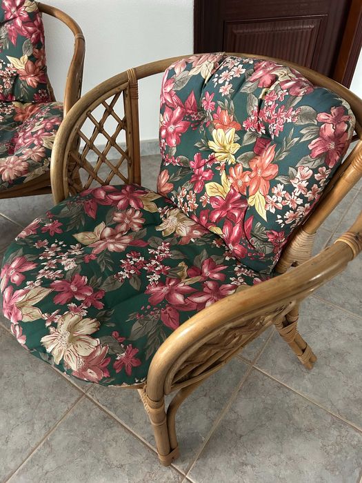 Conjunto Sala em Vime – 4 Peças