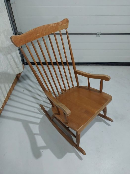 Fotel bujany Patyczak Vintage