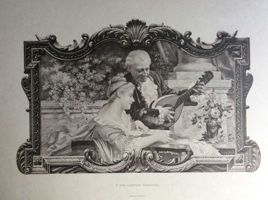 Figurale compositionen. Fototipia alemã do século XIX