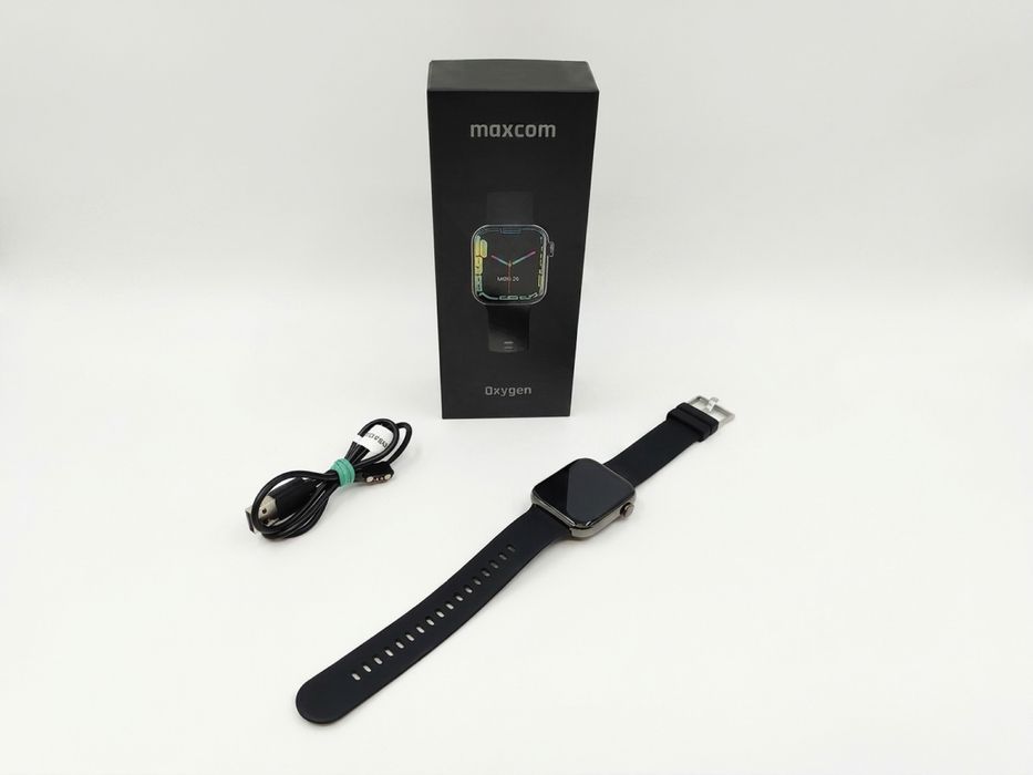 Smartwatch maxcom oxygen zegarek sportowy pulsometr krokomierz