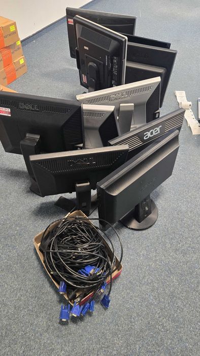 Telebimy LED dwustronne + inna elektronika