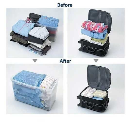 Вакуумные пакеты для хранения вещей  70*100 см