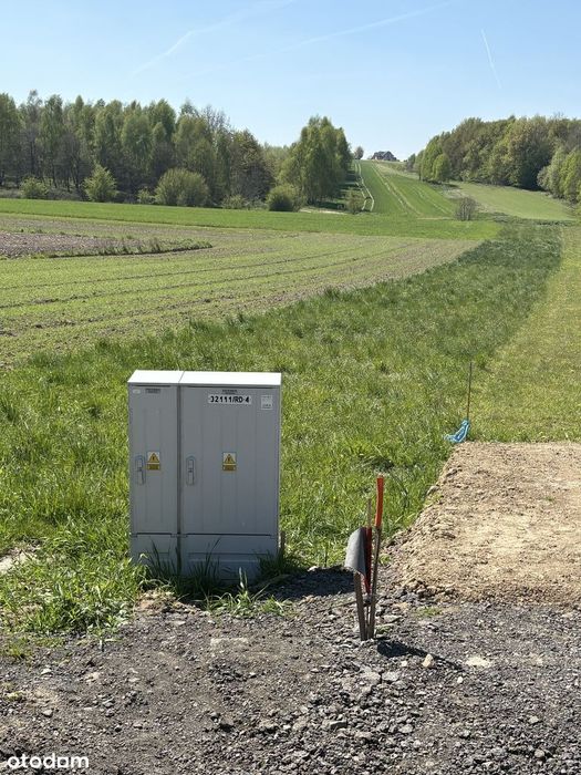 Działka rolno-budowlana (wąska)