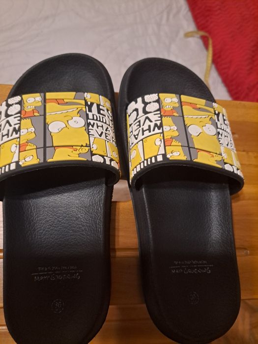 Klapki basenowe.  Rozmiar  36