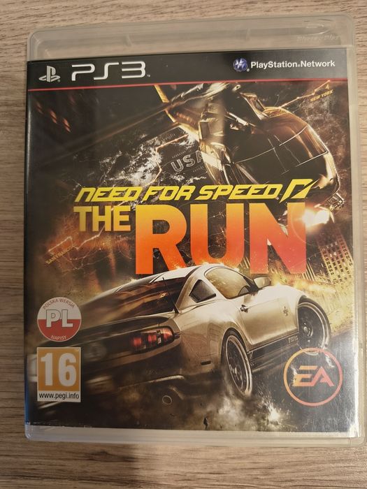 Ps3 PlayStation 3 Need for Speed The Run Wydanie PL napisy wawa odbiór